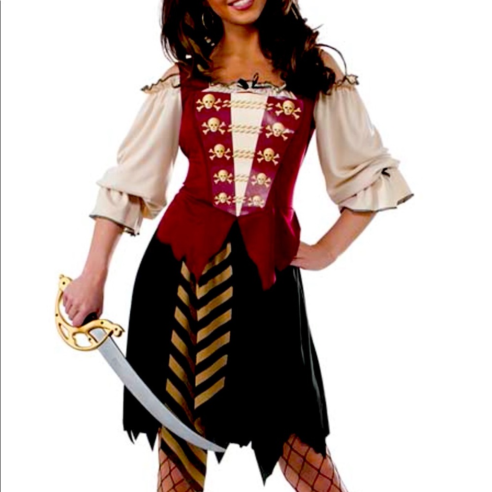 Pirate Costume Women Size Medium